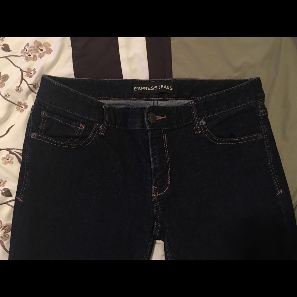Low Rise Boot Cut Jeans 10R